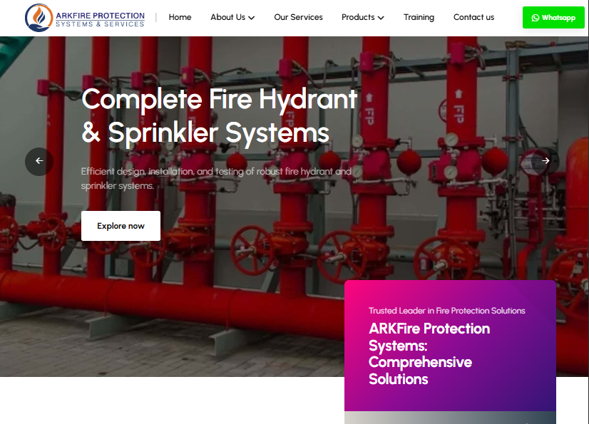 ARK Fire Protection project work