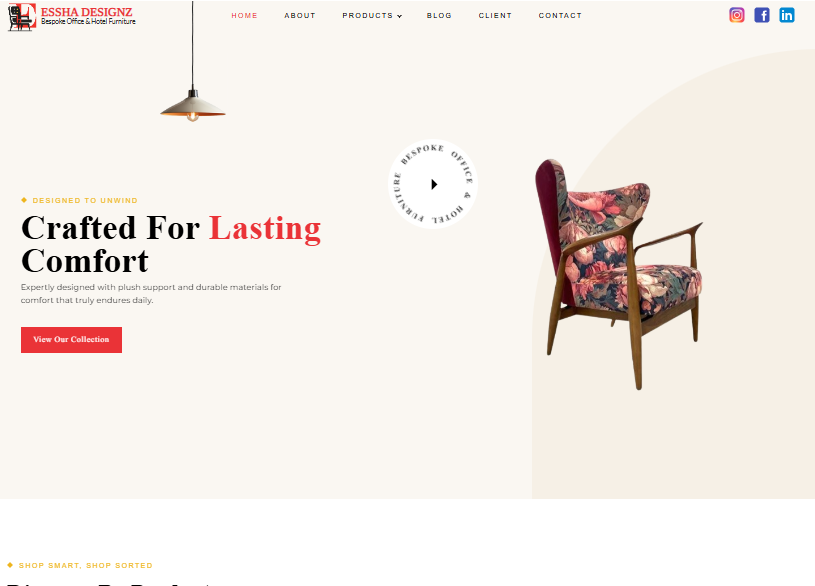 EsshaDesignz - Bespoke Office & Hotel Furniture   project work