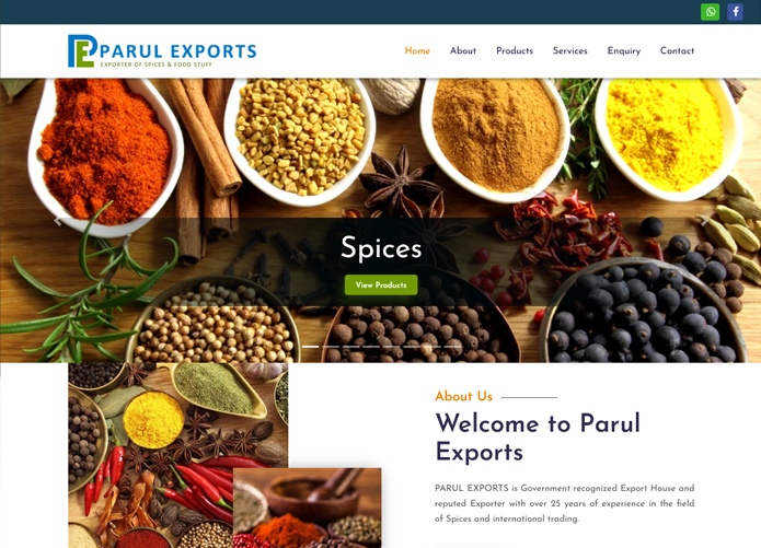 Parul Export project work