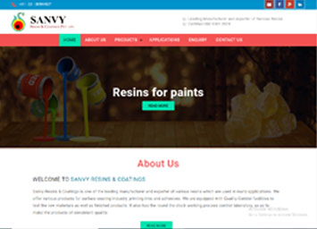 Sanvy Resins & Coatings PVT. LTD. project work